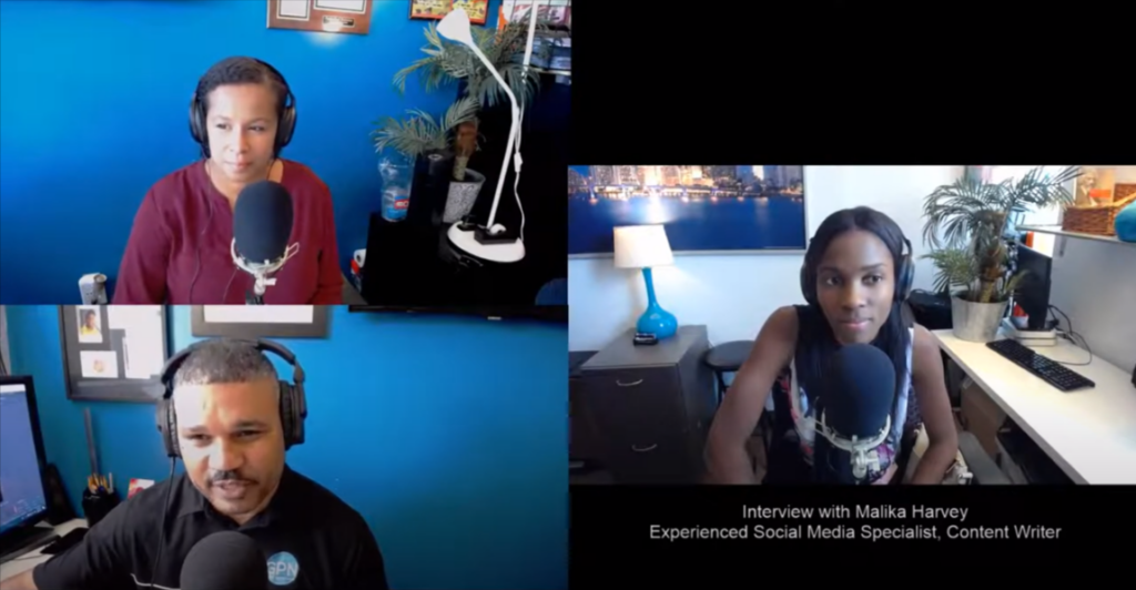 The Hakimian Show interviews Malika Harvey On Her Content Writing Journey